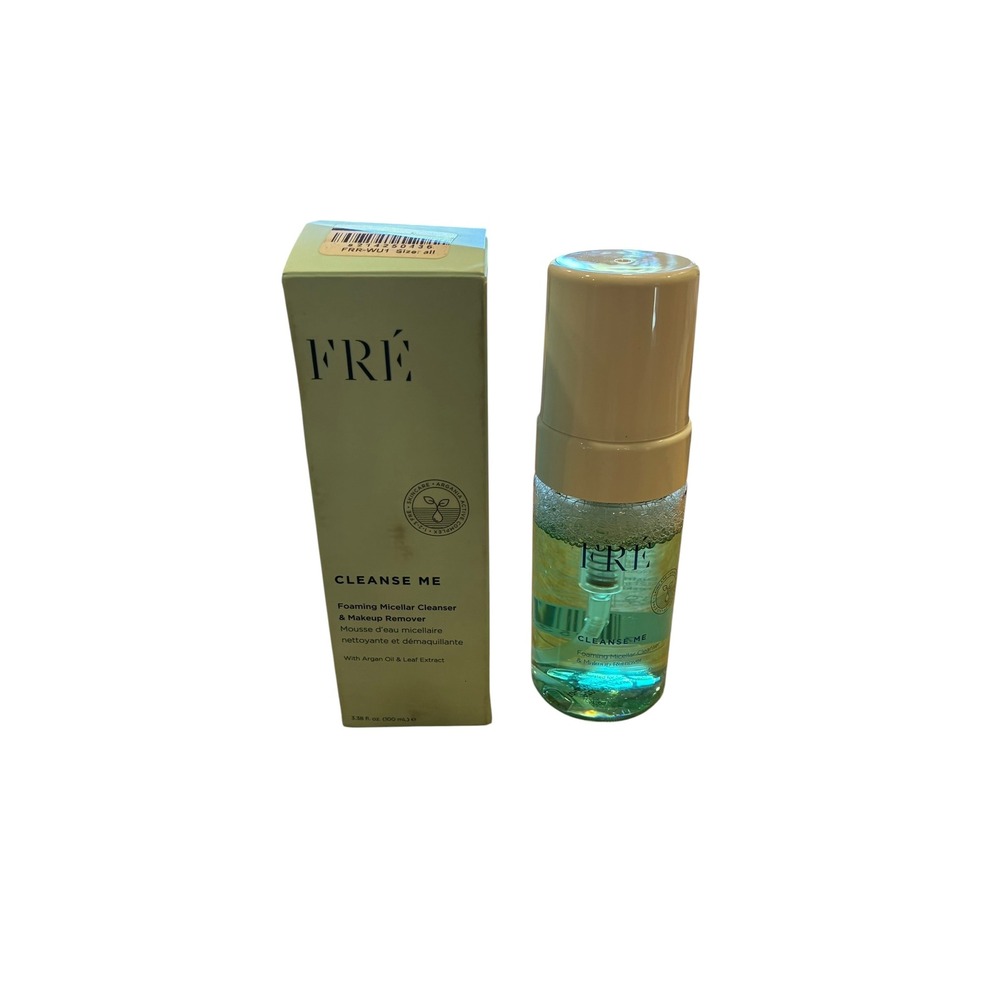 FRE Cleanse Me Foaming Micellar Cleanser Makeup Remover Argan Oil 3.38oz‎